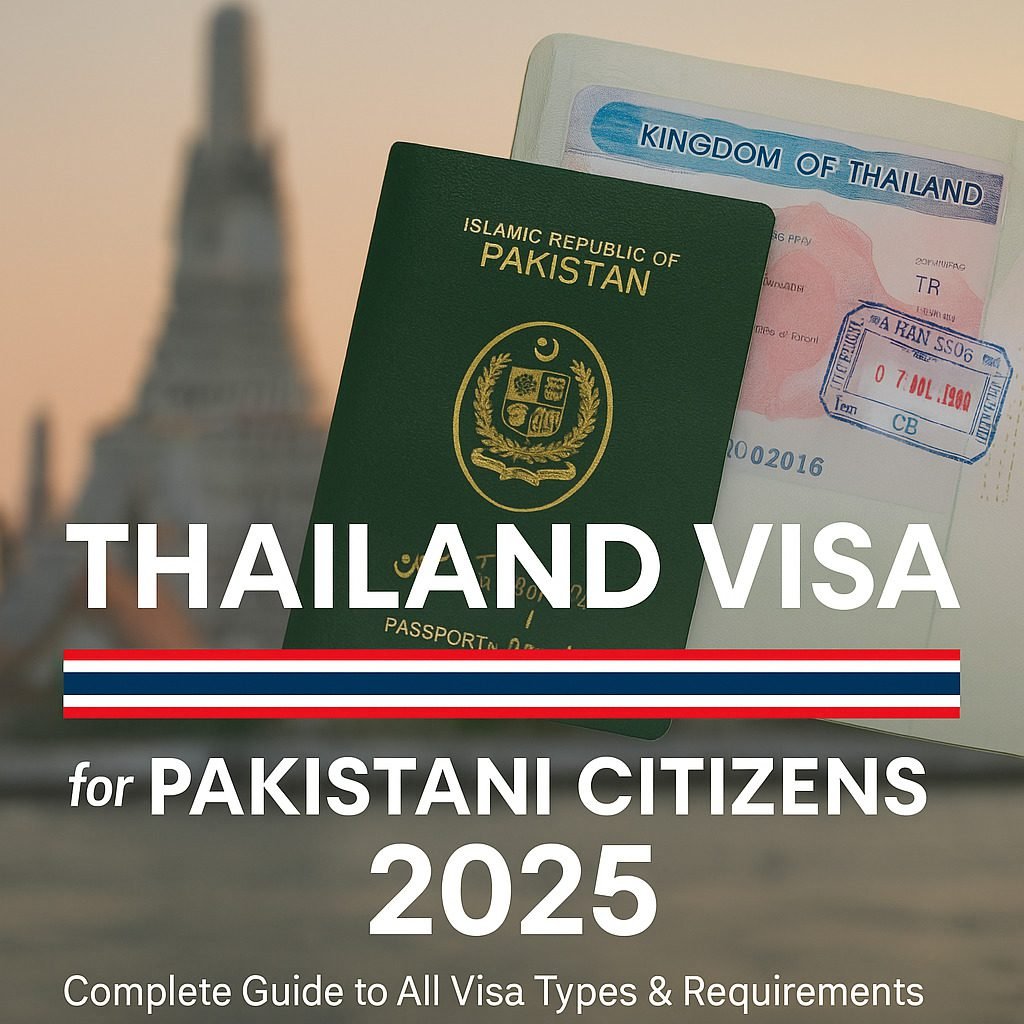 Thailand Visa for Pakistani Citizens 2025 – Types, Requirements & Guide