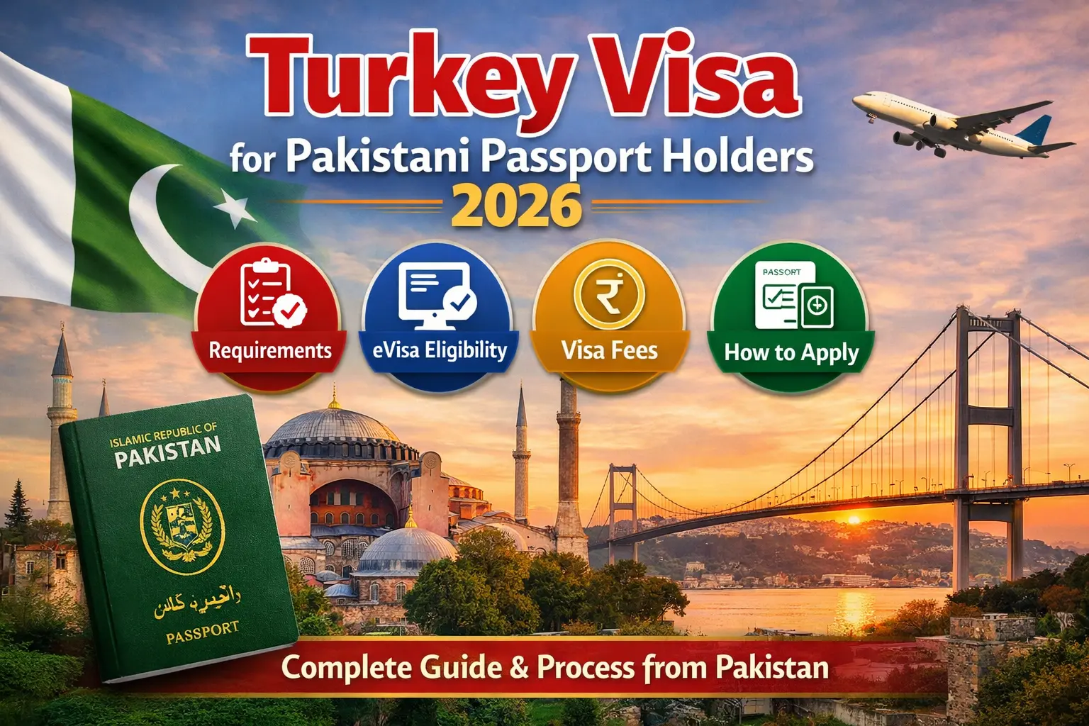Turkey Visa Guide for Pakistani Passport Holders 2026
