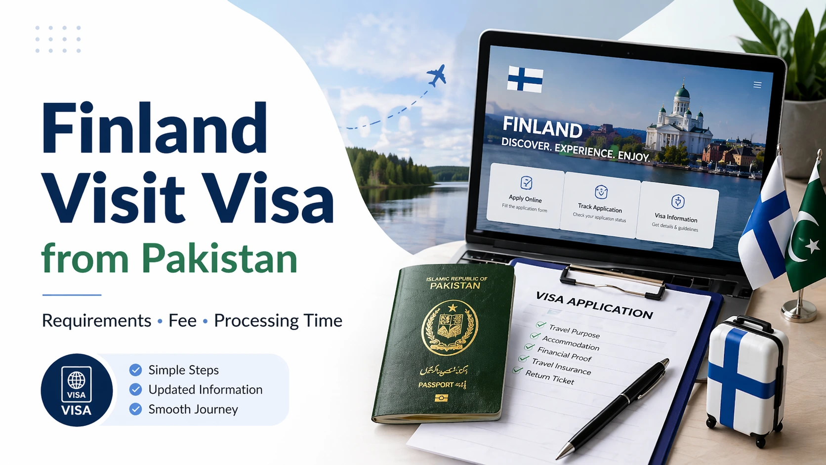 Finland Visit Visa from Pakistan 2026 Requirements, Documents, Fee, Processing Time & How to Apply
