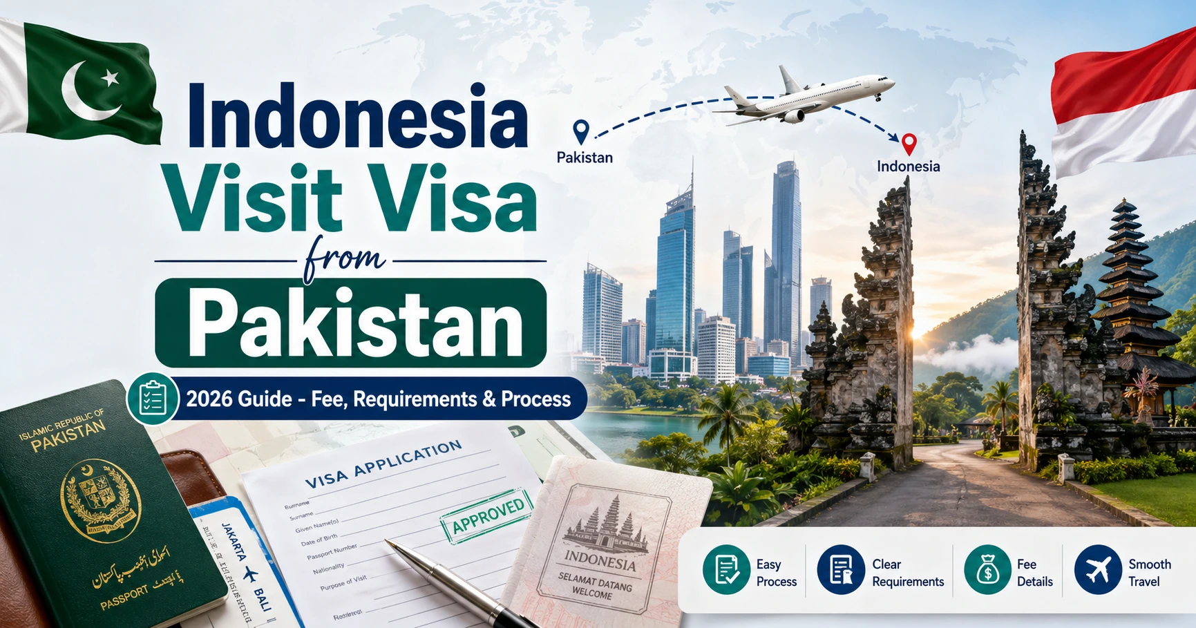 Indonesia Visit Visa from Pakistan 2026-27 Complete Guide