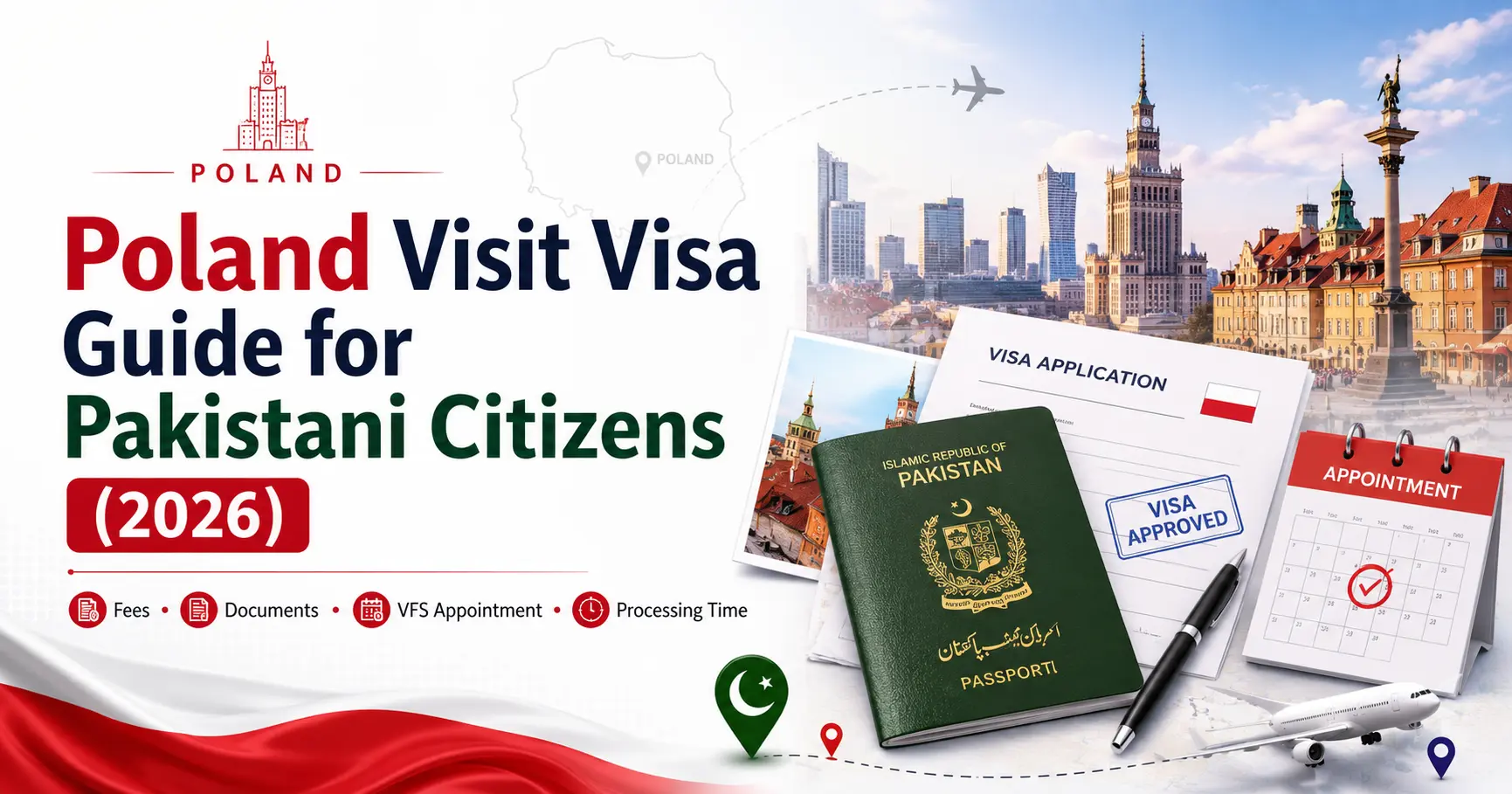 Poland Visit Visa for Pakistani Citizens 2026 Complete Guide