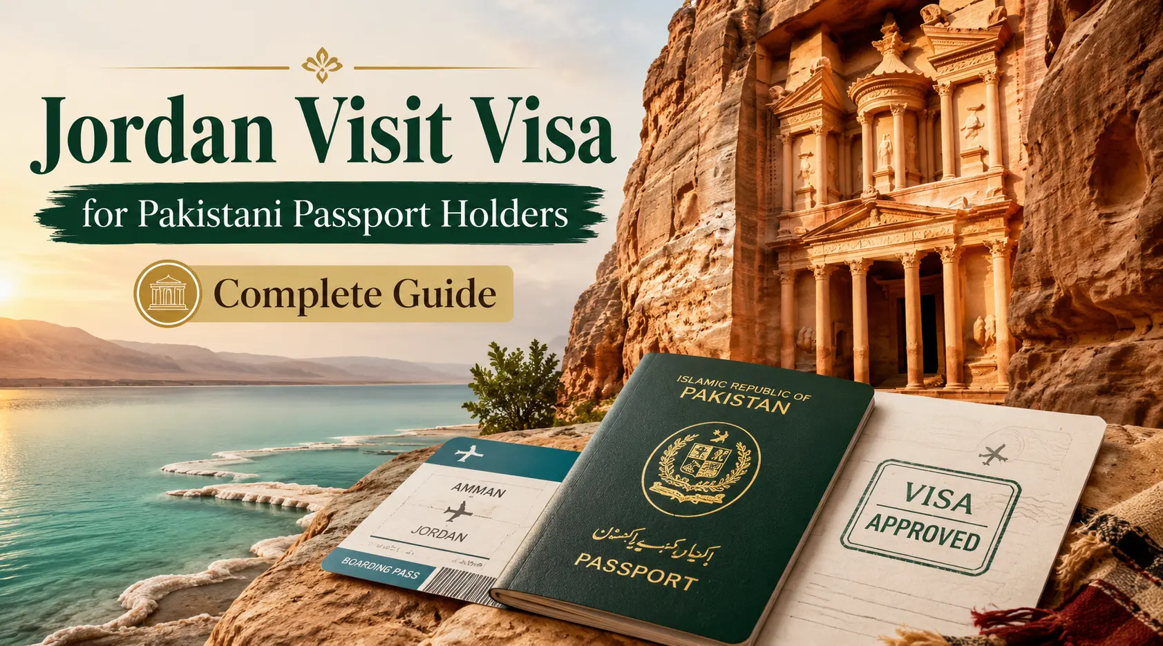 Jordan Visit Visa for Pakistani Passport Holders: Complete Guide