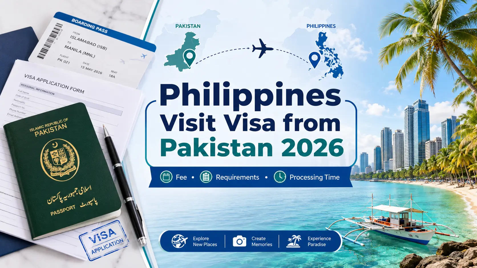 Philippines Visit Visa from Pakistan 2026 Fee, Requirements & Complete Guide